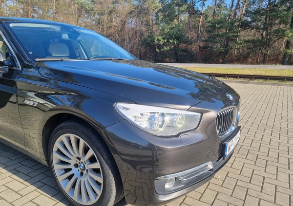 BMW 5GT cena 59900 przebieg: 263824, rok produkcji 2013 z Koło małe 277